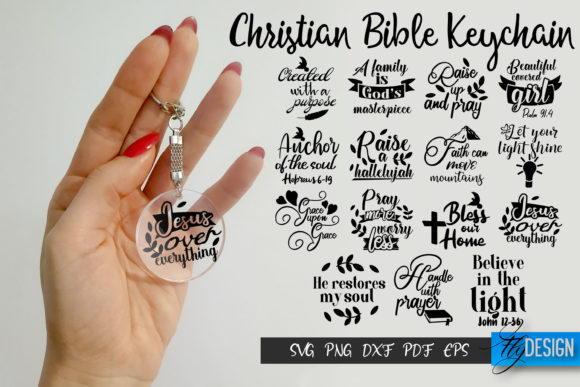 Christian SVG & Bible Quotes: Keychain Crafting Guide