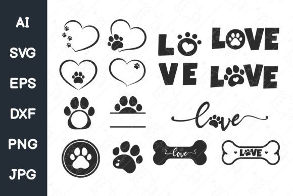 Dog Love Set for Cricut: Crafting with Canine Charm