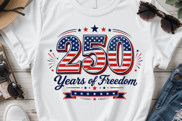 Mark 250 Years of Freedom with a Striking Patriotic PNG