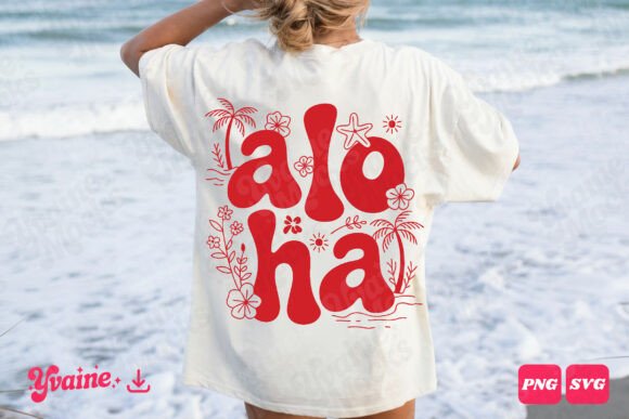Retro Summer Aloha Tropical SVG PNG: Ultimate Vibes