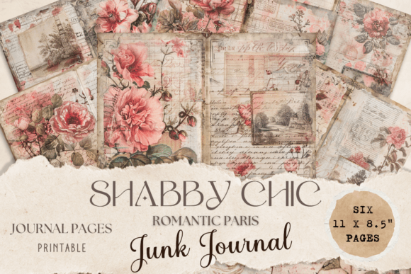 Romantic Paris Junk Journal: Vintage Charm for Modern Makers