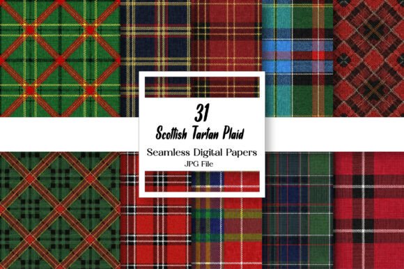 Scottish Tartan Plaid Seamless Pattern: A Designer's Heritage Asset