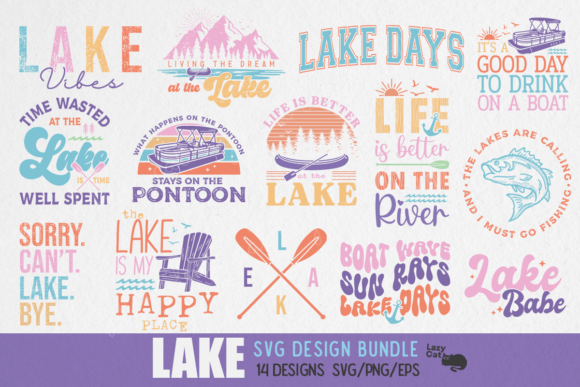 Summer Lake SVG Design Bundle: Unlocking Creative Potential
