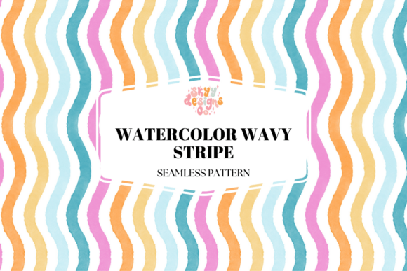 Summer Wavy Stripes Pattern: Your New Favorite Design Asset