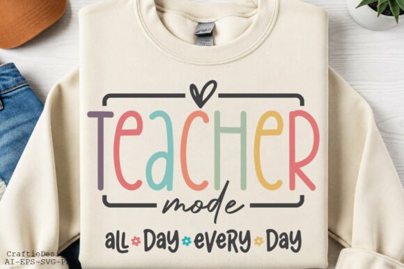 Teacher Mode SVG: Elevate Your Back to School Designs