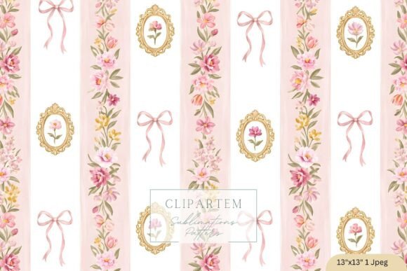 The Soft Power of the Pink Coquette Bow Frame Pattern