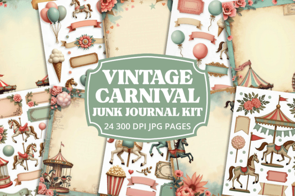 Unpack the Magic of the Vintage Carnival Journal Kit